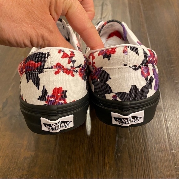 Vans Era Florals Sneakers Size 5 - Picture 6 of 8